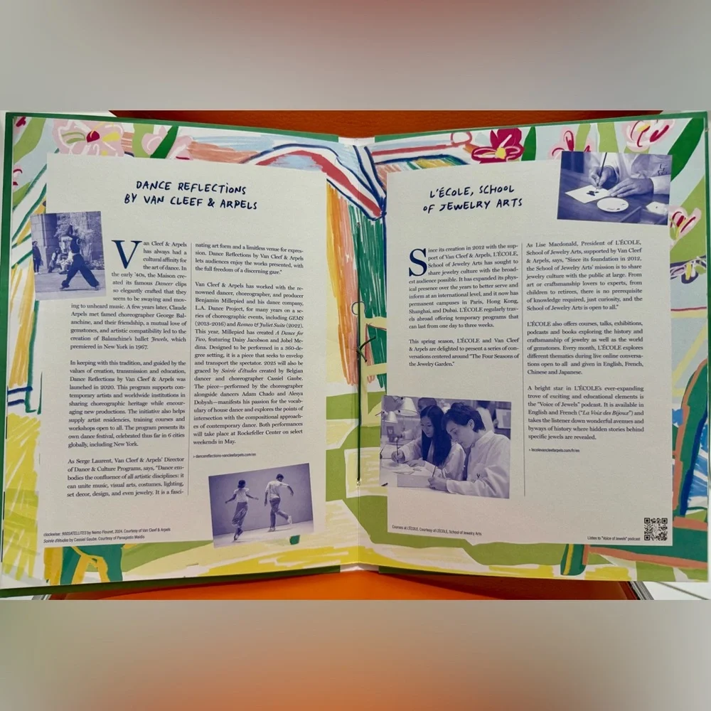 Van Cleef & Arpels Softcover Booklet – Spring is Blooming at Rockefeller Center - Picture 4 of 7